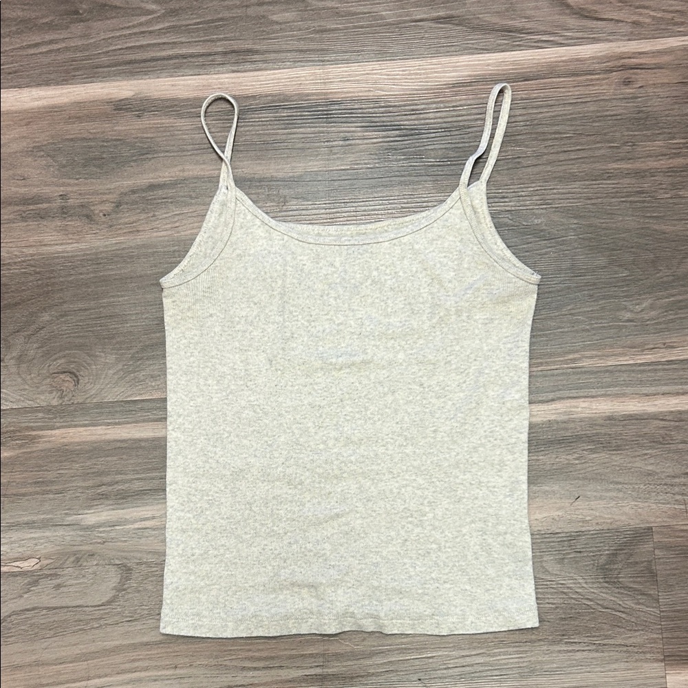 Brandy Melville Light Gray Camisole